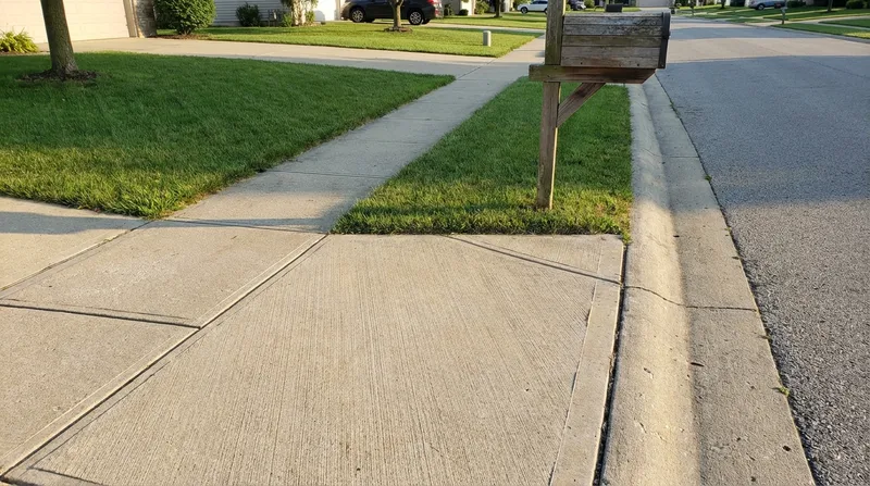 Professional sidewalk installation in Kenosha